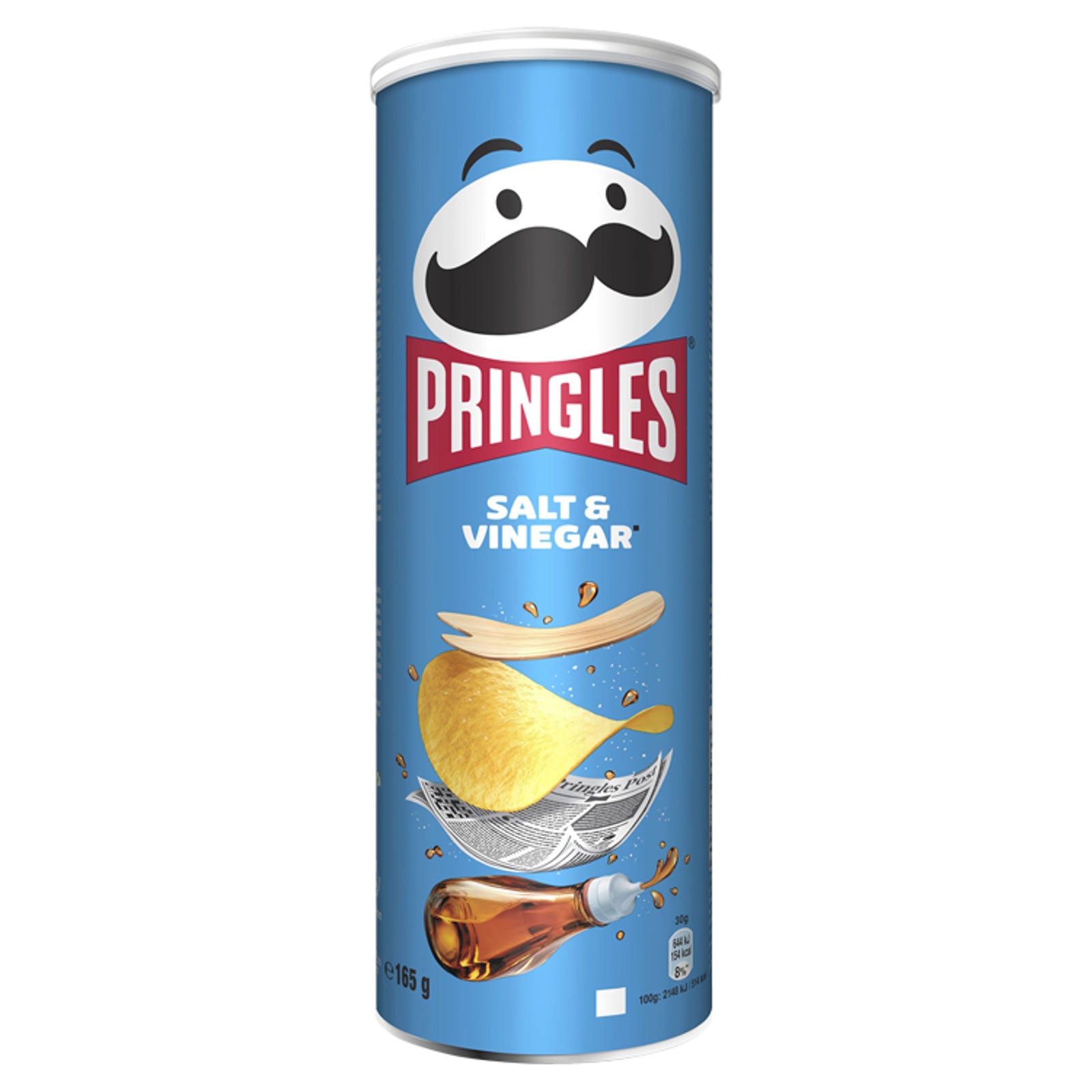 Pringles Salt & Vinegar 165g - Product Image Pringles Salt & Vinegar 165g - Product Image
